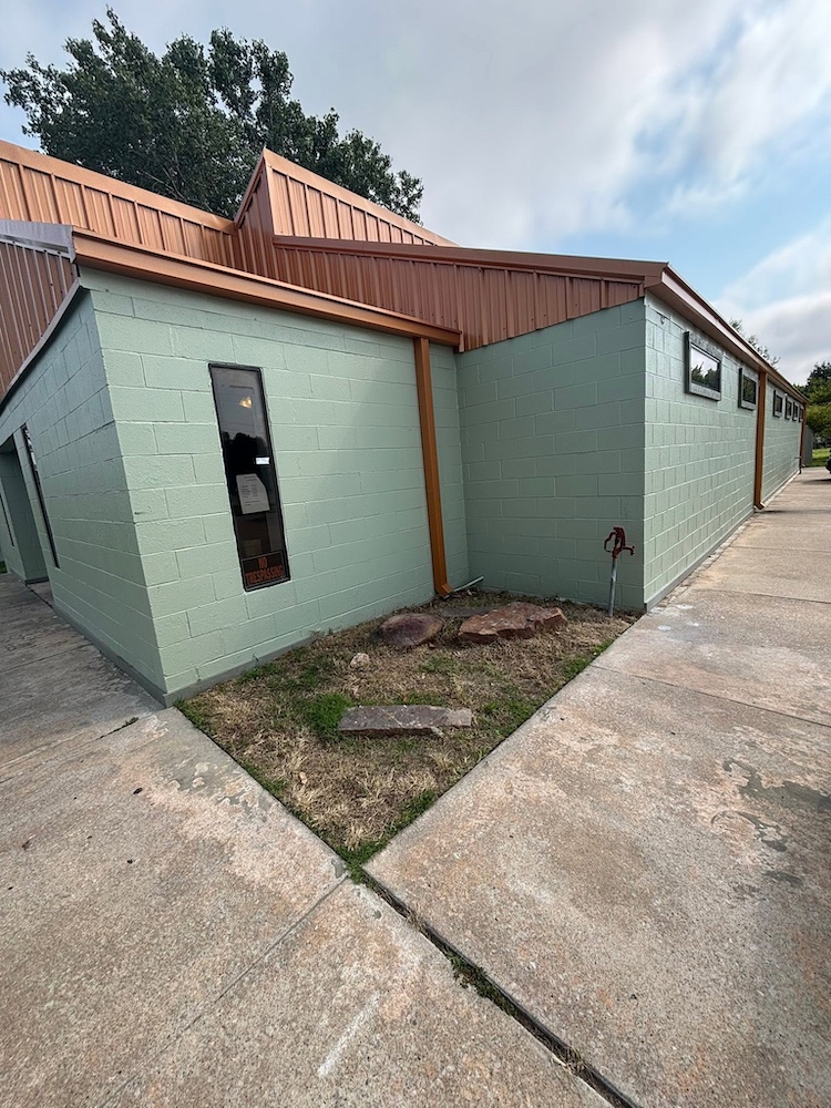 Curb appeal lawn and shrub care for a Newcastle, OK home